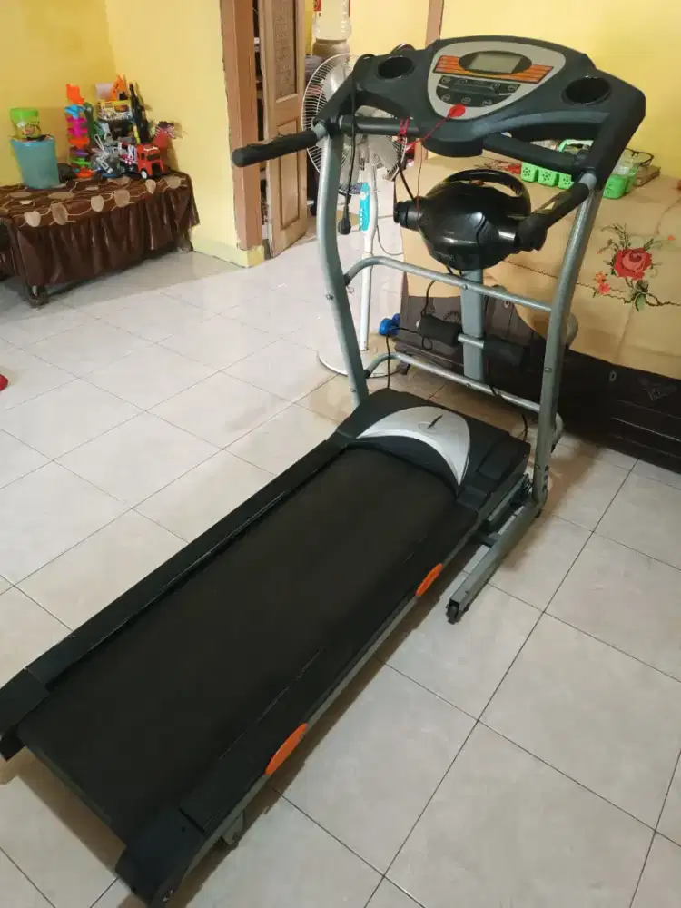Promo treadmil eletrik jumbo kuat bb150kg bisa nanjak