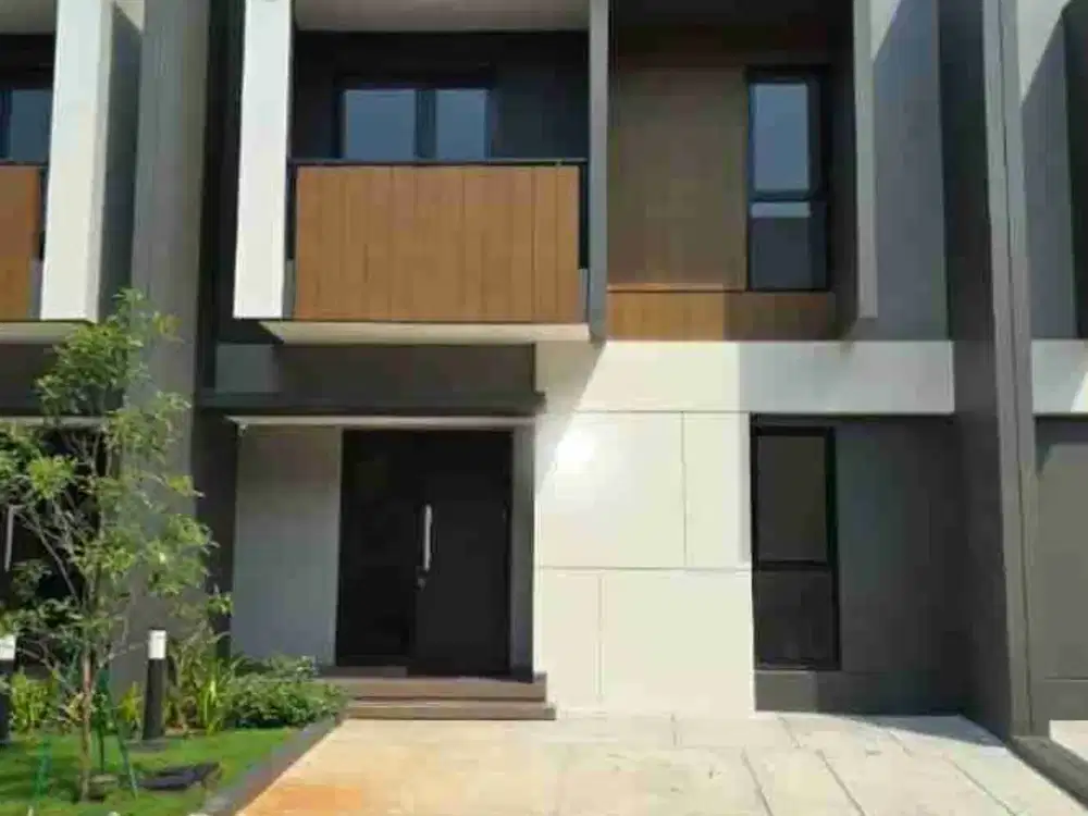 rumah semi furnish sumarecon crown gading harapan indah bekasi