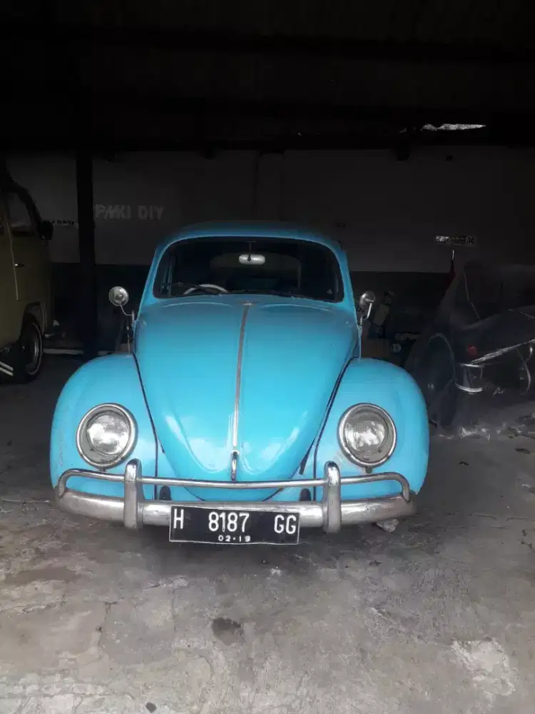 VW KODOK Belo 1961 Mesin Asli Jalan Normal