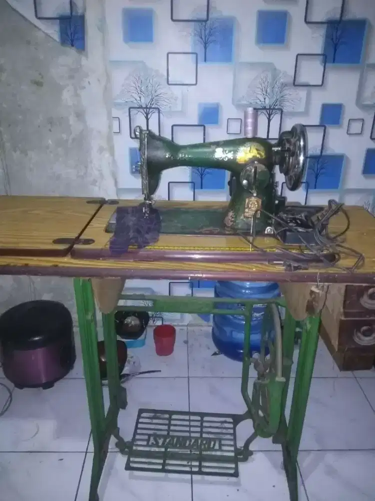 Mesin jahit fullset dinamo