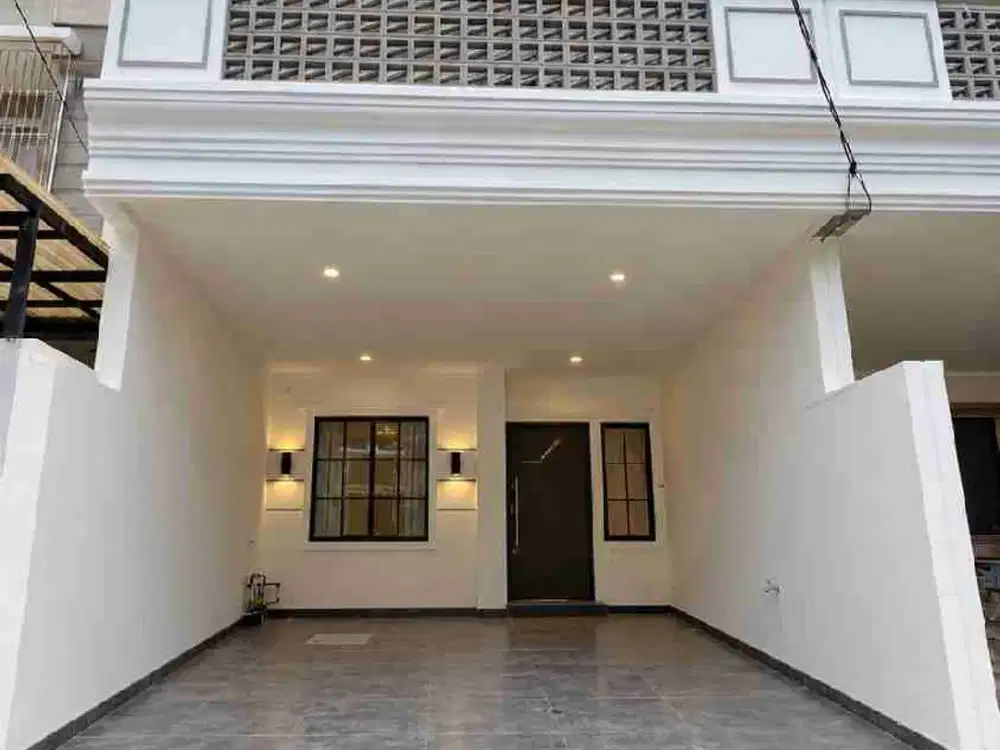 Dijual Rumah Baru Dimensi 6x20 Row jalan 2 mobil di Duri Kepa, Kebon Jeruk