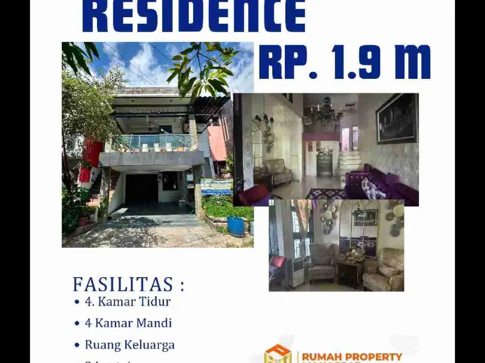 Rmh Komp Mega Panakkukang Residence Recing Center Uk. 8 x 17,5 m
LT 141 m2, 2 Lantai 
3.500 Watt
Token Listrik
PDAM

LT 1 

- 1 Kamar Tamu + 2 Kamar mandi
- ⁠Ruang Tamu
- ⁠Ruang Keluarga
- ⁠Carport
- Gudang 
- ⁠Water heater (All KM)
- ⁠Area taman Indoor +