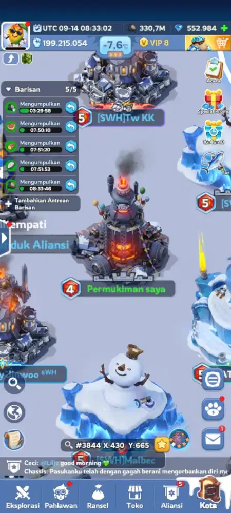 Jual Akun Whiteout Survival
FC 4 • VIP 8
Power 199,2M
Server #3844