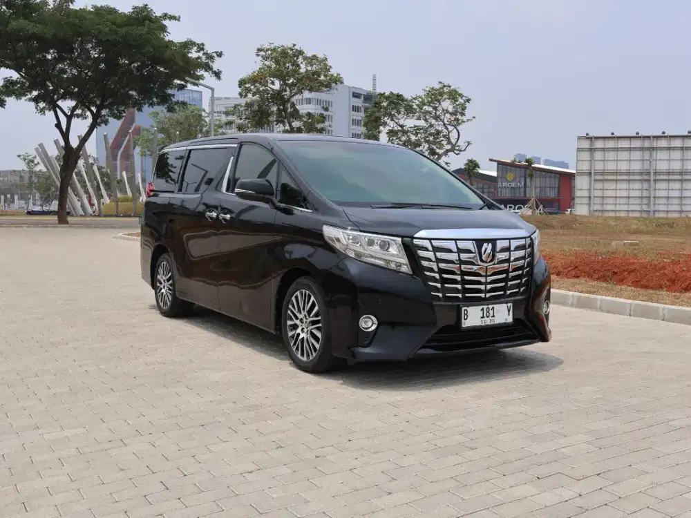 ALPHARD G ATPM AT 2015 KM 62RB PJK 10-2027 HITAM
