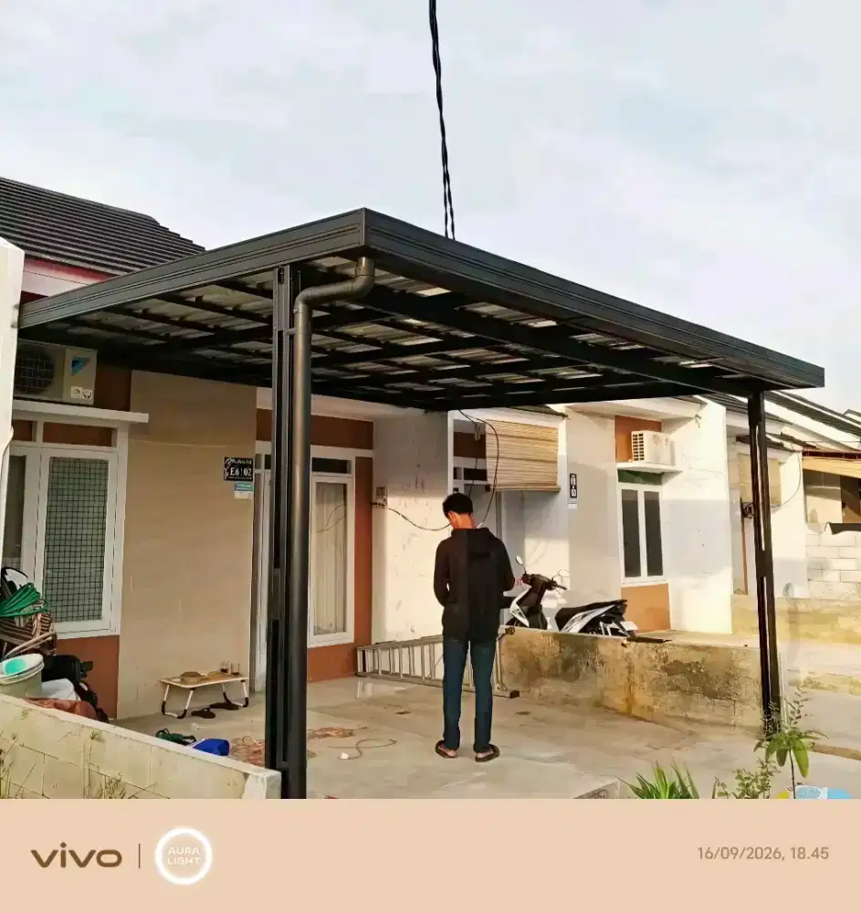 Kanopi baja ringan perumahan