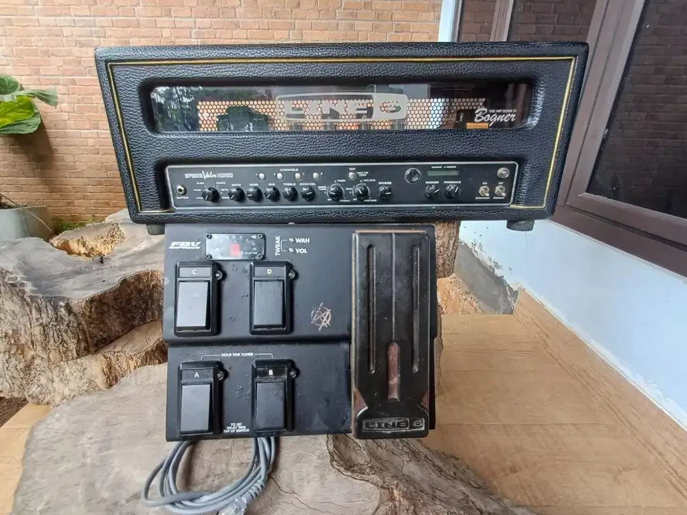 head Line 6 Spider Valve HD100 / BOGBER- Amplifier Tabung Modeling + L