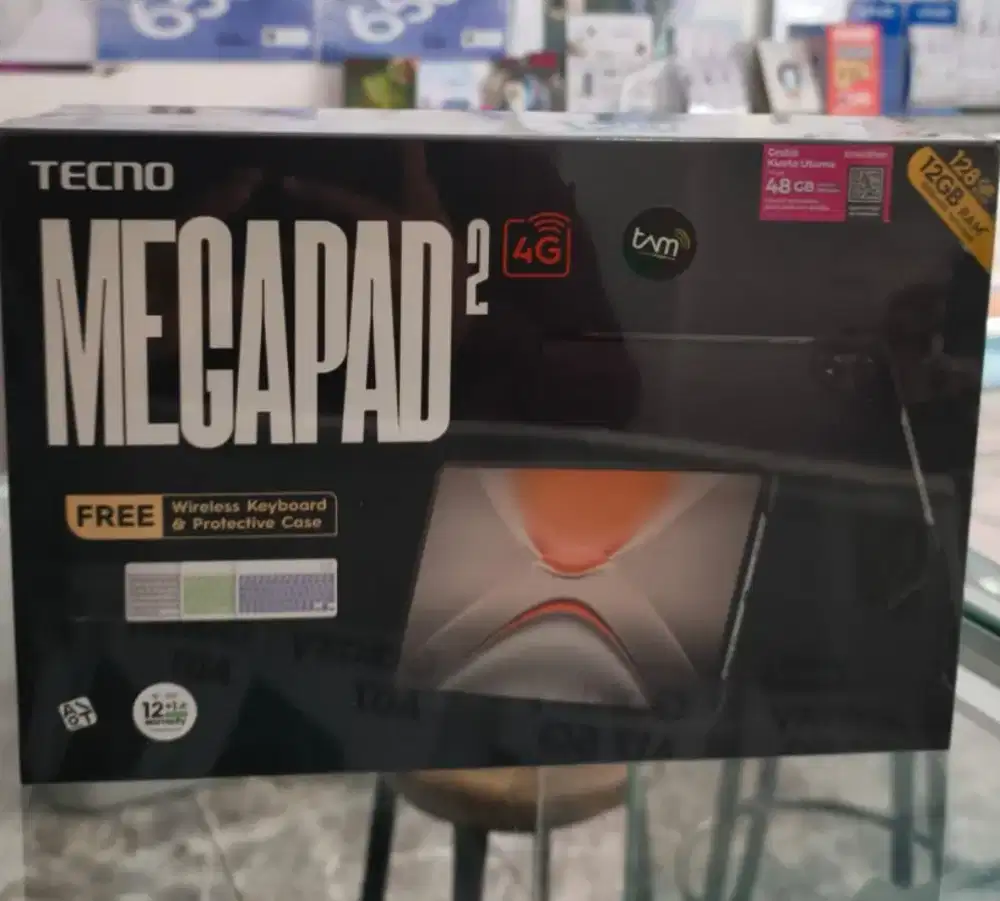Tecno Megapad 2 LTE 6/128 - 8/256 + Keyboard BNIB Garansi Resmi Indo