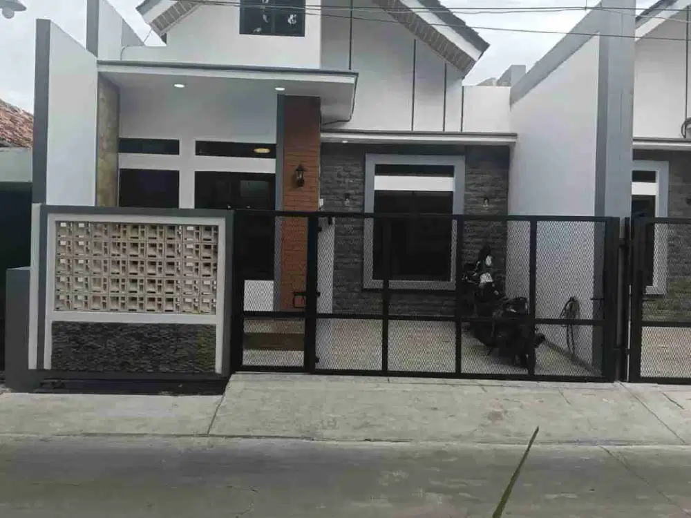 rumah baru desain kekinian perumahan barata harapan jaya bekasi