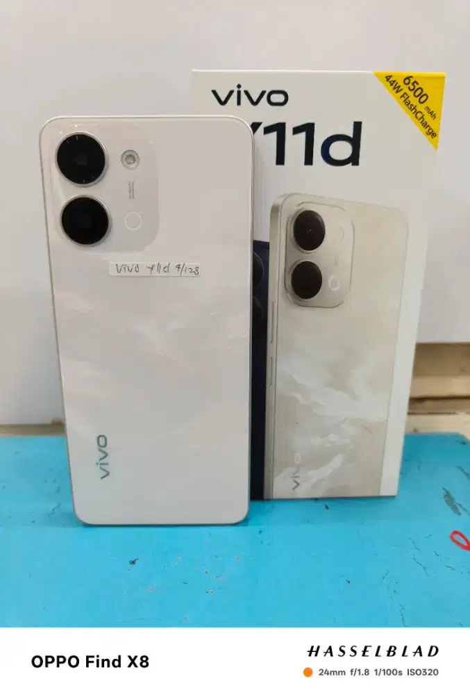 Vivo y11D 4+4/128 like new garansi masih panjang