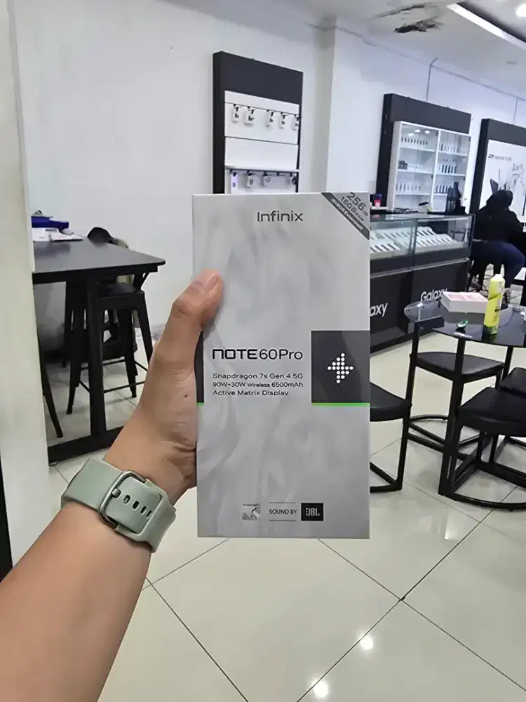 Infinix Note 60 Pro 5G 8+8/256 Segelbox . Barang Fresh garansi Resmi