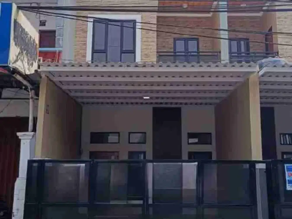 rumah pinggir jalan raya bisa untuk usaha di harapan indah bekasi