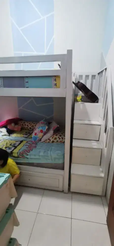 Kasur susun dengan 2 busa ukuran 120cm
