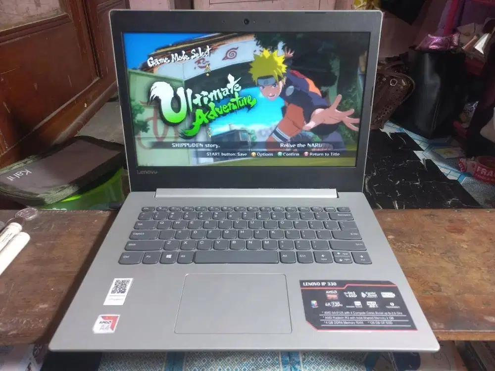 LENOVO IP 330 AMD A4 (i3) RAM 4 GB SSD FULLGAMING