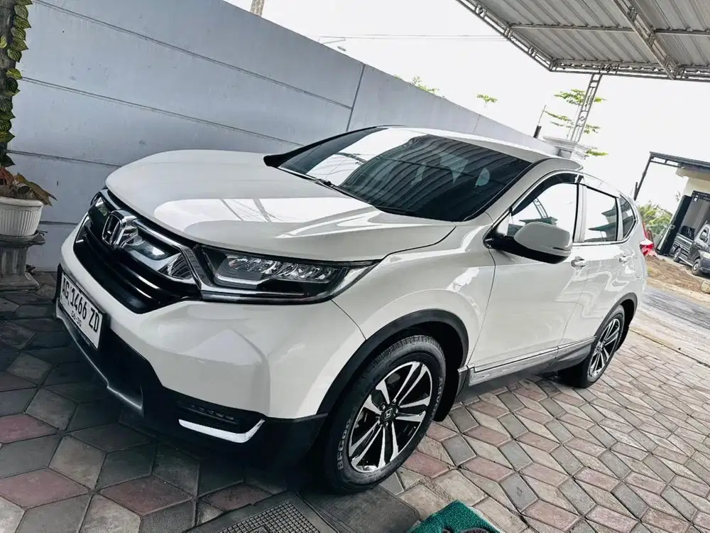 Crv Turbo 2018 putih prestige at sunroof cr v white