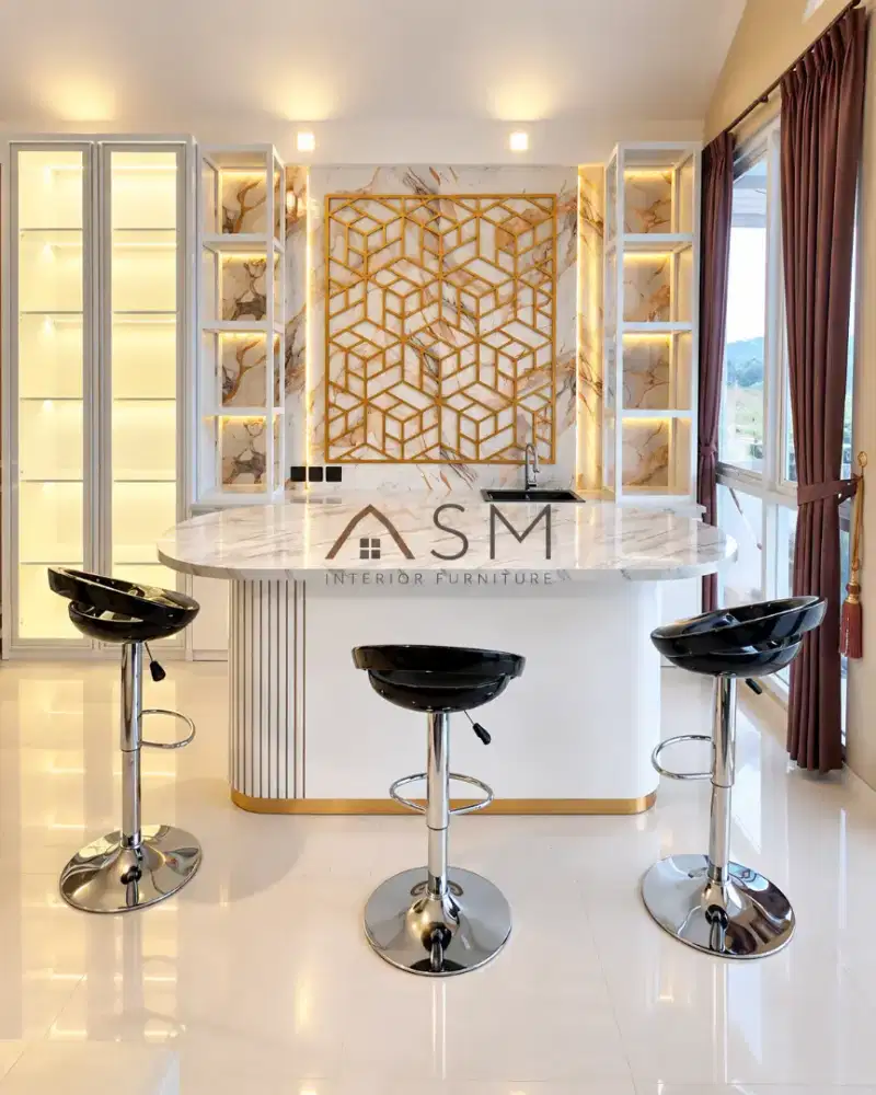 Furniture HPL , Kitchenset , Lemari Pakaian , Backdrop TV , Meja DLL