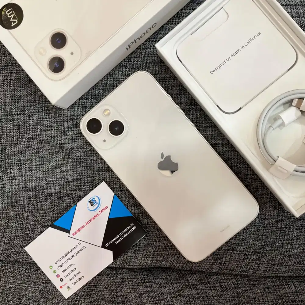 iPhone 13 128gb BH 100% Garansi On Juli 2027
