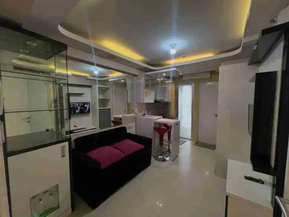 SEWA 2BR FURNISHED KEREN & FREE IPL TOWER GERANIUM APARTEMEN BASSURA CITY
