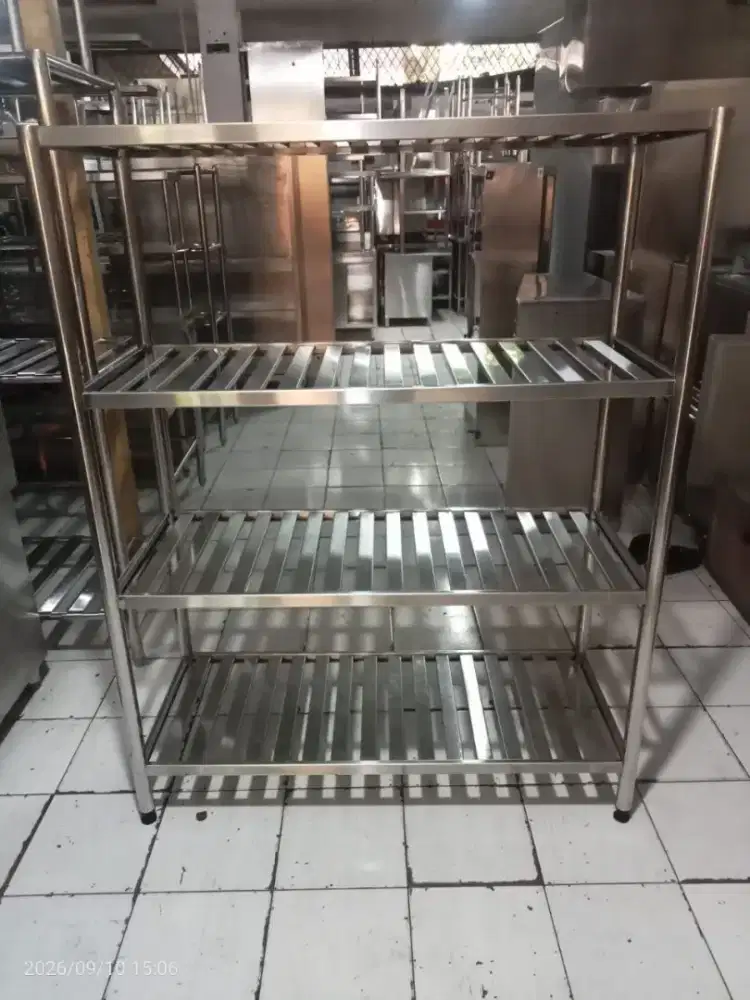 Rak 4 Susun Jari-Jari Heavy Duty 120 x 50 x 154 cm