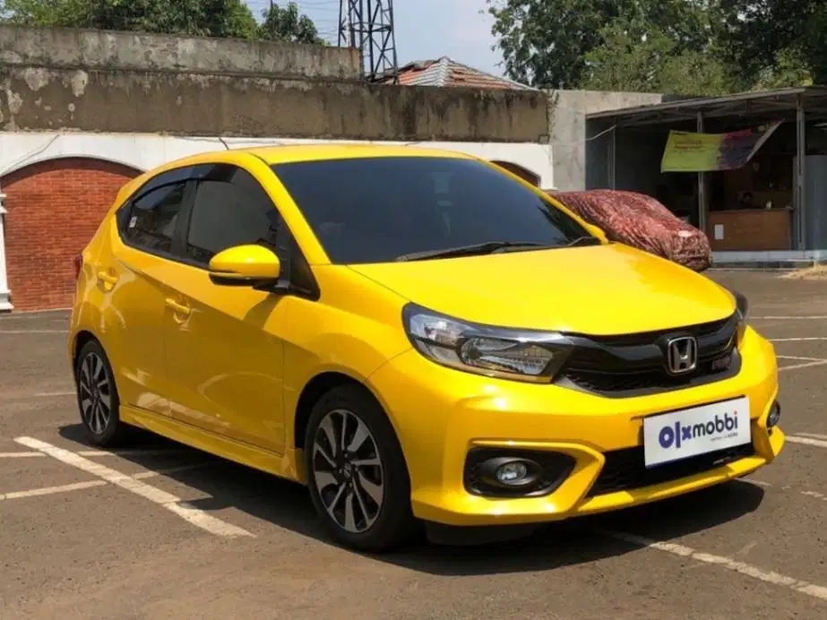 TDP 8, JT Honda Brio 1.2 RS Bensin-AT Kuning 2020