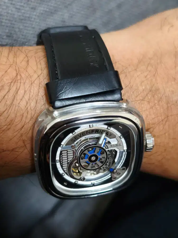 Jam seven Friday S1/01 automatic bekas bonus strap