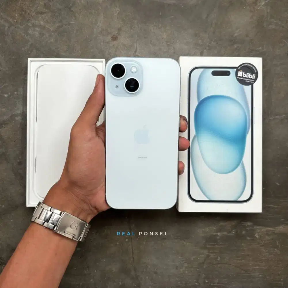 iPhone 15 128 iBox Blue Open Box