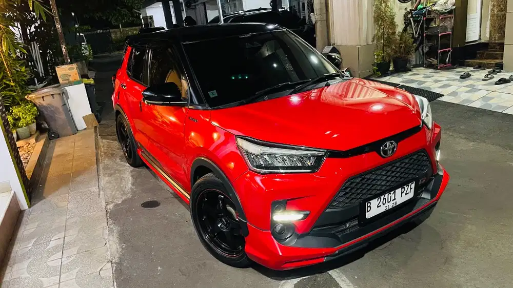 Toyota Raize GR Sport TSS AT 2022 Two Tone Merah-Hitam