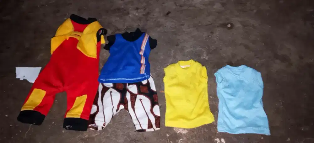 Baju mompai monyet siap pakai untuk usia 1-5bulan