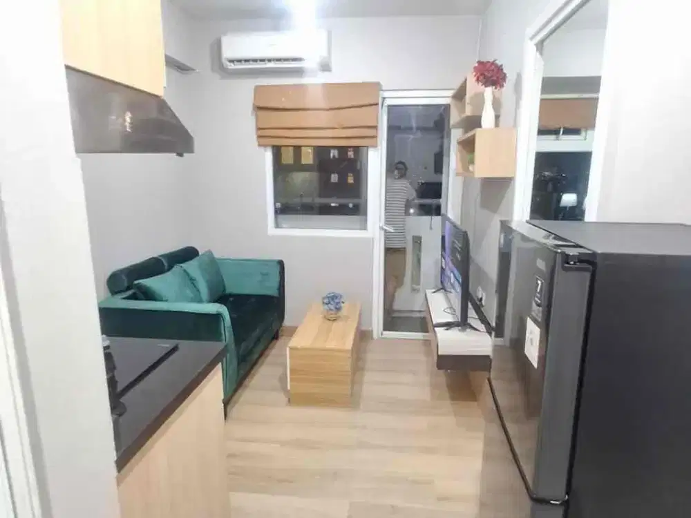dijual apartemen green pramuka 2br furnished