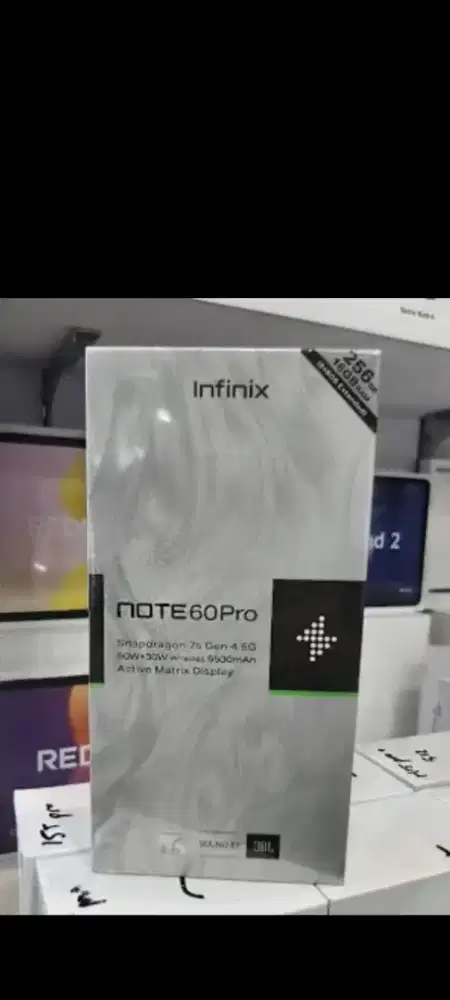 Infinix note 60 pro ram 12gb 5G dan8/256 garansi resmi