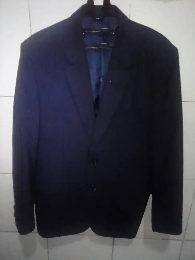 Jas Jaz Navy Navi Biru Tua Biru Dongker L XL