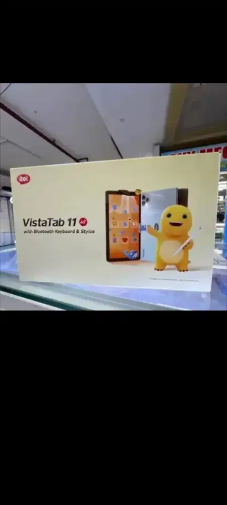 Tablet itel Vista tab 11 4/128 bisa kartu SIM card sinyal 4G LTE
