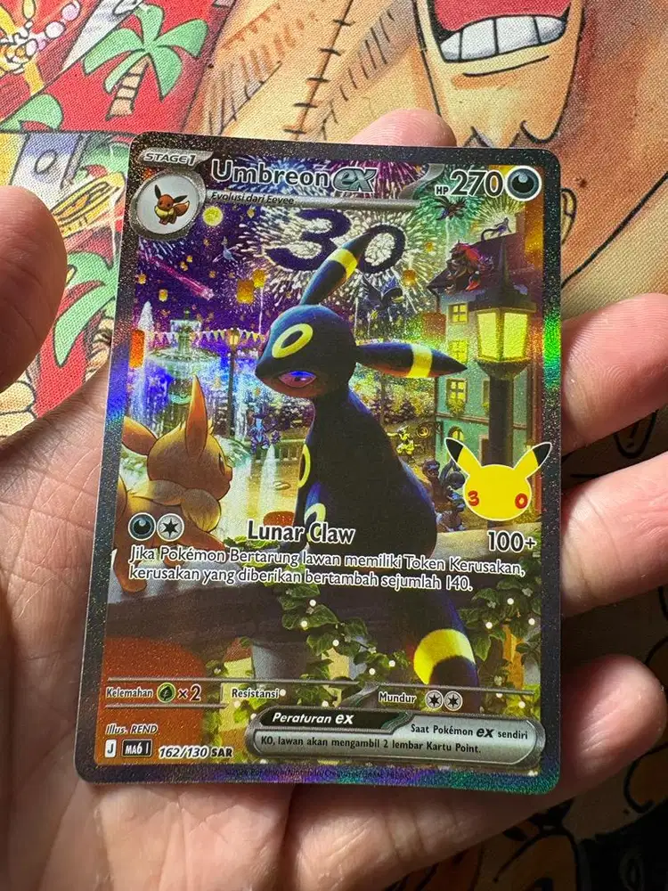 SAR UMBREON EX 30TH ANNIVERSARY EDITION