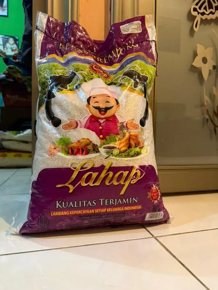 Beras premium lahap 5kg