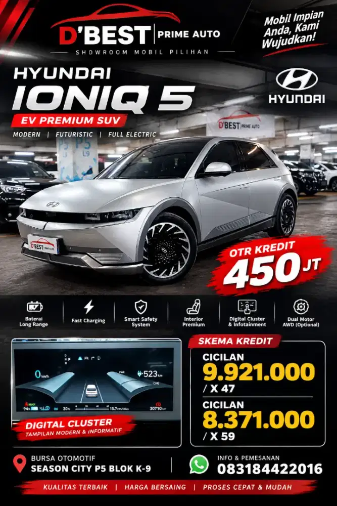 HYUNDAI IONIQ 5 SLR BLUELINK 2023