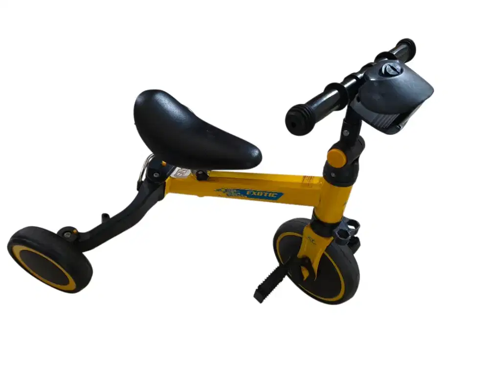 Sepeda anak dual mode merk exotic