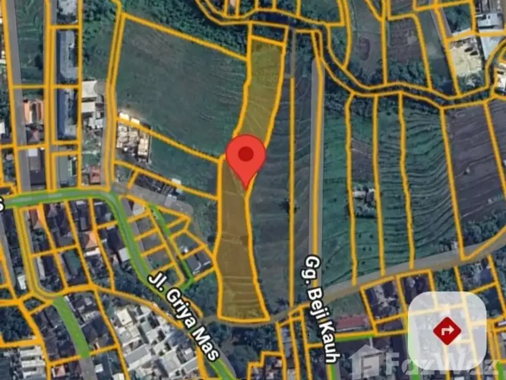 Land for sale in Mengwi, Bali