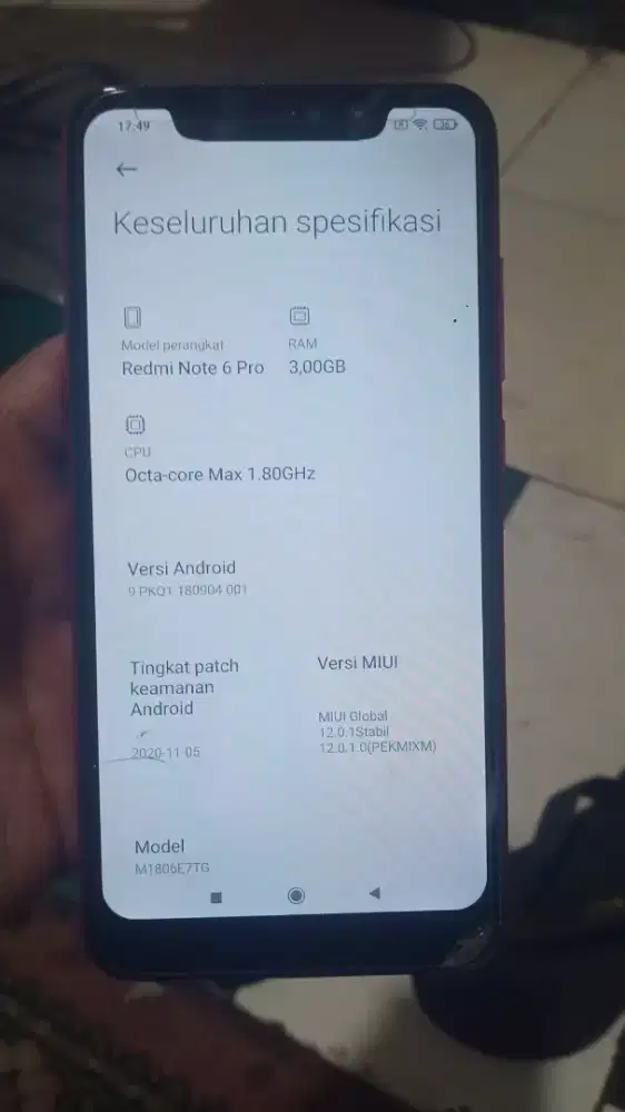 Redmi Note 6 Pro 3/32GB