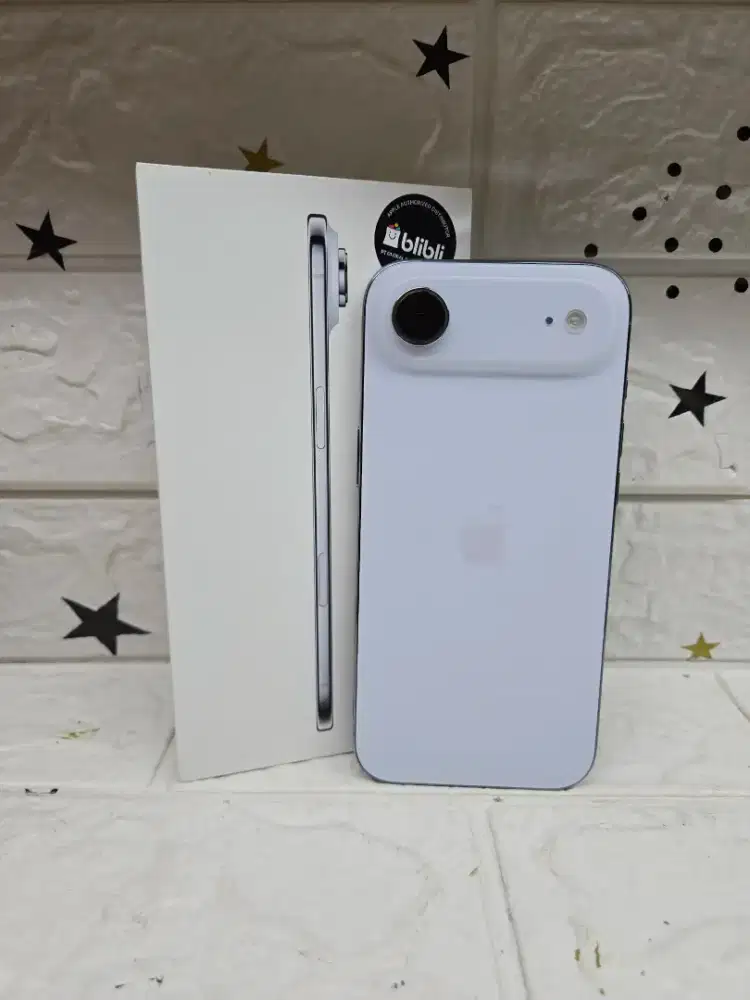 Iphone AIR 256gb sky blue second resmi