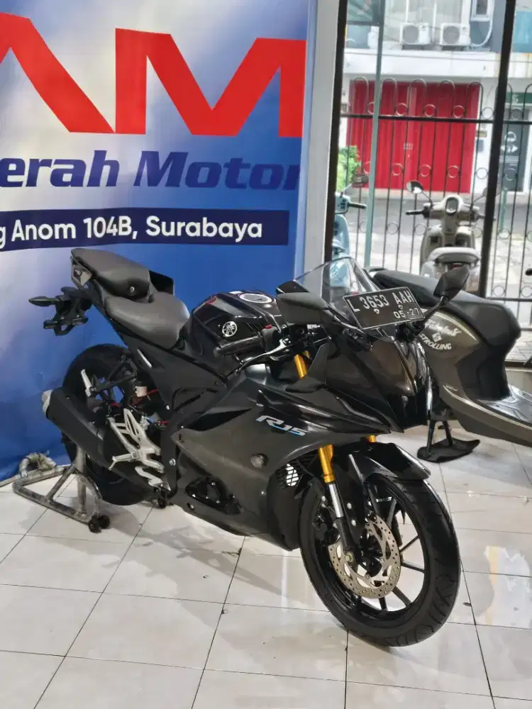 Yamaha R15 V4 155cc Thn' 2022 Km 2Rb Anugerah Motor Pucang