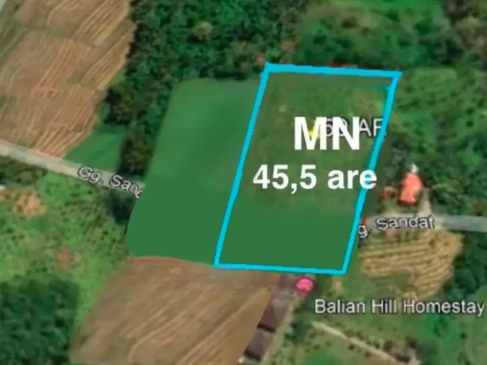 Land for sale in Balian, Bali