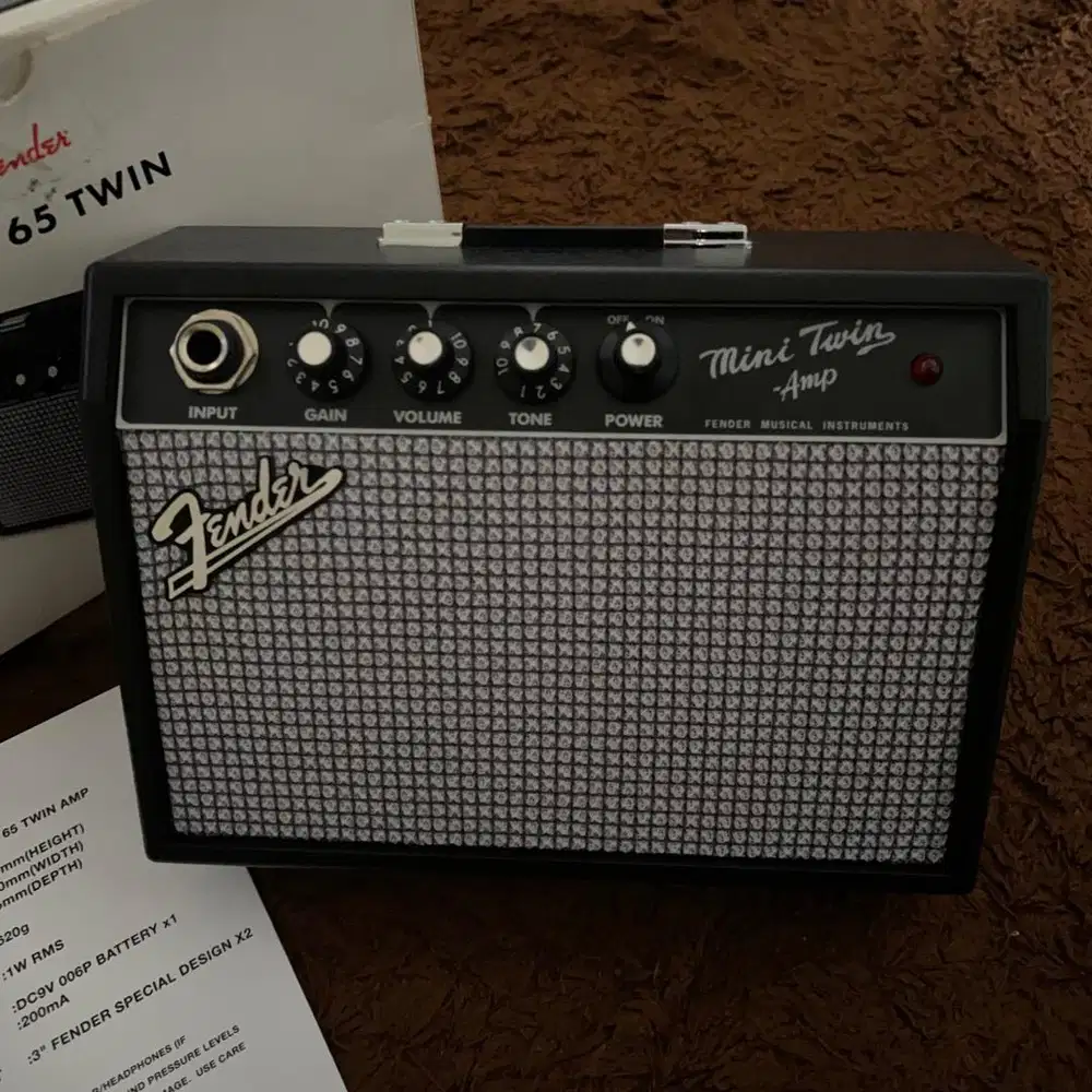 Ampli gitar fender mini 65 twin original