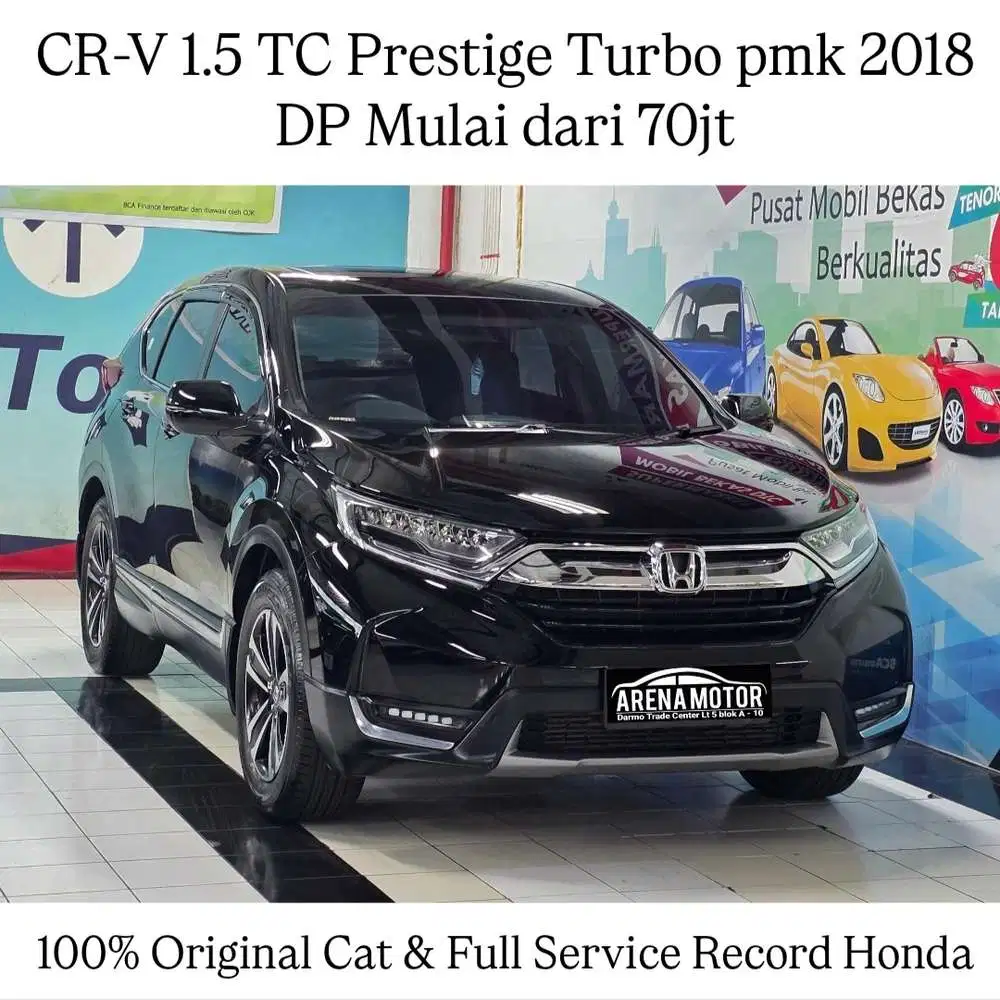 [KM 50rb] CRV Prestige Turbo pmk 2018 FullOri # Honda CR-V 1.5 2017 TC