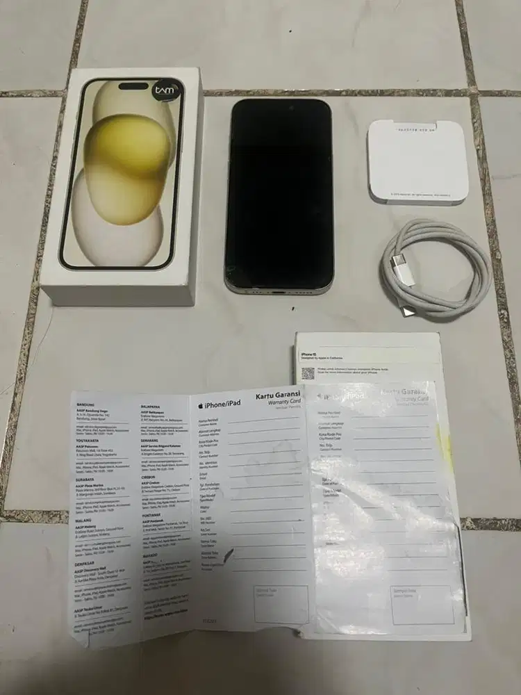 Iphone 15 Yellow 128GB
