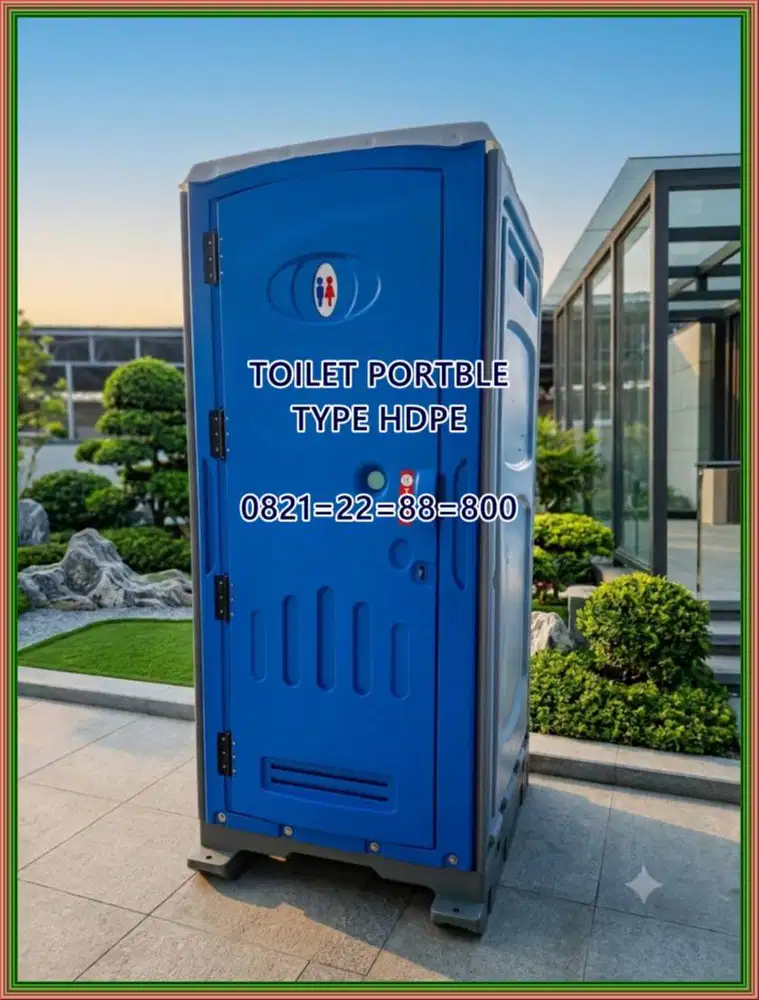 TOILET PREMIUM HDPE - WC JONGKOK - WC PORTABLE