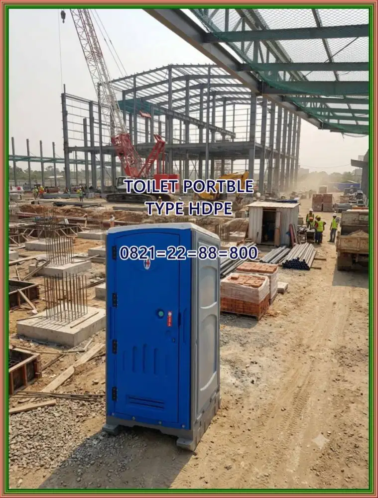 TOILET PROYEK HDPE - TOILET PORTABLE - WC HDPE