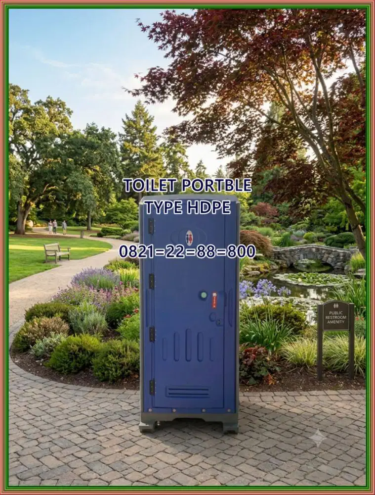 TOILET HDPE - TOILET PORTABLE - TOILET VVIP HDPE
