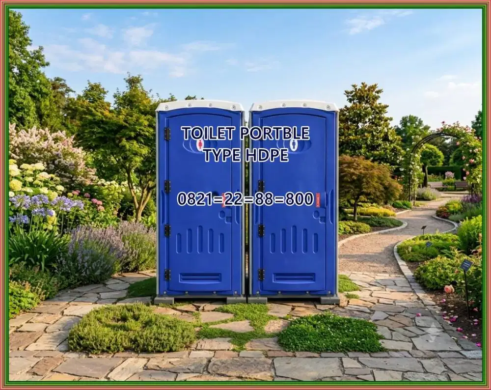 TOILET EVENT HDPE - TOILET PORTABLE - TOILET PROYEK