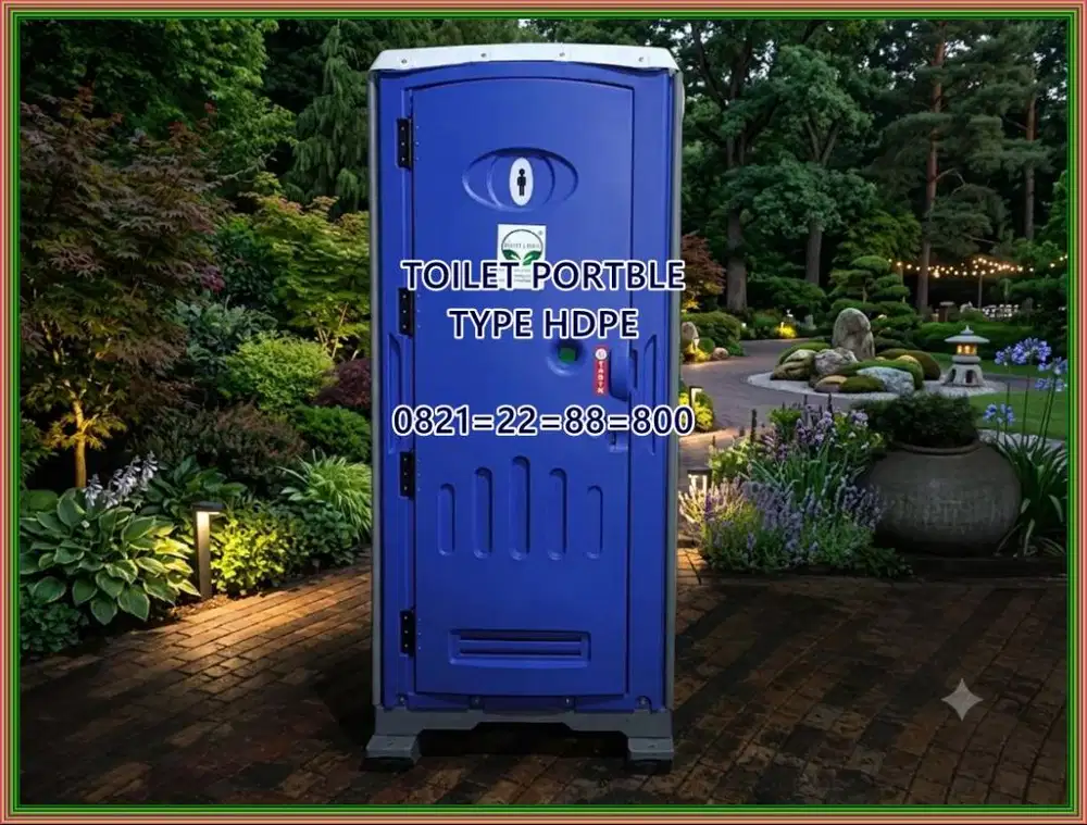 TOILET PREMIUM HDPE - WC JONGKOK - WC PORTABLE