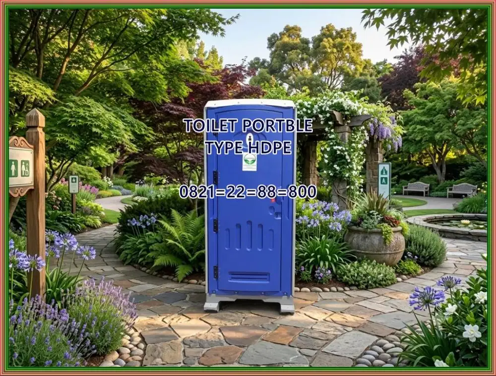 TOILET PORTABLE HDPE - TOILET JONGKOK - TOILET EVENT