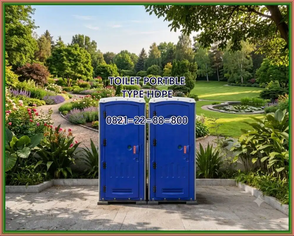 TOILET KOKOH HDPE - TOILET VVIP - TOILET PORTABLE